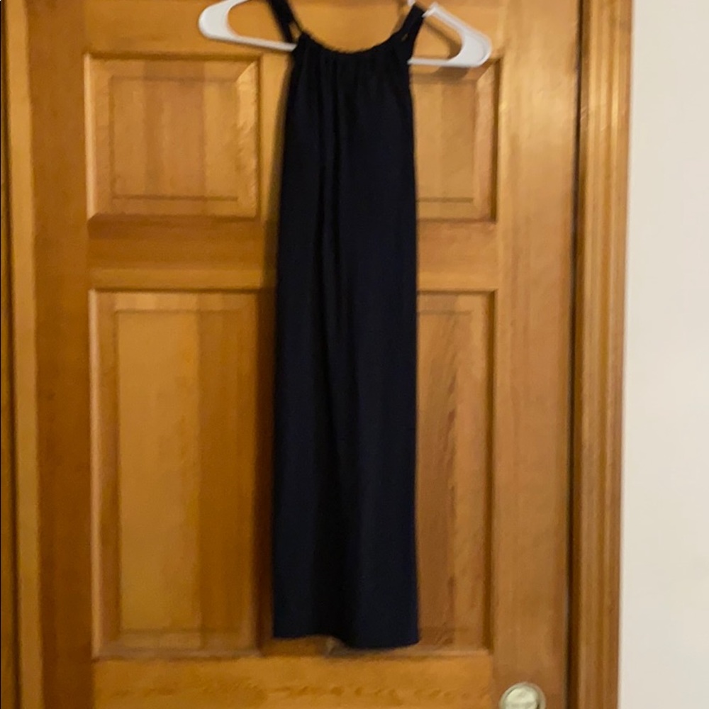 Knee length halter style dress